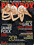 playboy cover, november 2005, 
has article about our attempt to remove playboy from the public library.