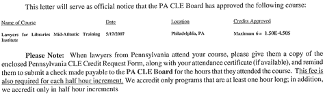 relevant text of pacle notice to ala.